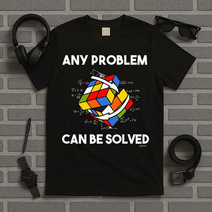 Rubik's Cube Magic Cube Retro Rubi Vintage Nerd T-Shirt