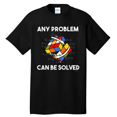 Rubik's Cube Magic Cube Retro Rubi Vintage Nerd Tall T-Shirt