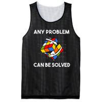 Rubik's Cube Magic Cube Retro Rubi Vintage Nerd Mesh Reversible Basketball Jersey Tank