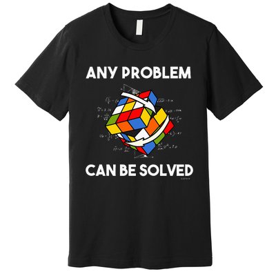 Rubik's Cube Magic Cube Retro Rubi Vintage Nerd Premium T-Shirt