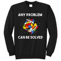 Rubik's Cube Magic Cube Retro Rubi Vintage Nerd Tall Sweatshirt