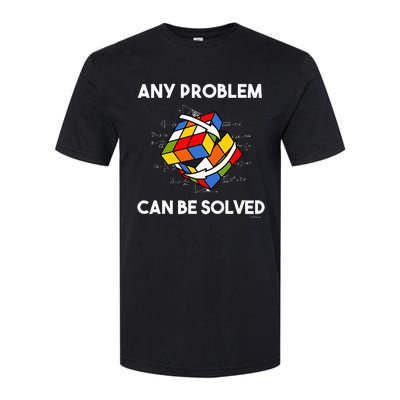 Rubik's Cube Magic Cube Retro Rubi Vintage Nerd Softstyle CVC T-Shirt