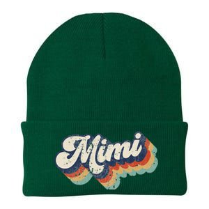 Retro Cute Mimi for Grandma Best Mimi Ever Mother's Day Knit Cap Winter Beanie