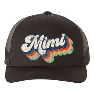 Retro Cute Mimi for Grandma Best Mimi Ever Mother's Day Yupoong Adult 5-Panel Trucker Hat