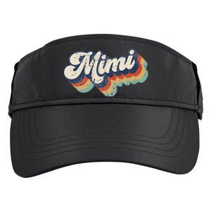 Retro Cute Mimi for Grandma Best Mimi Ever Mother's Day Adult Drive Performance Visor