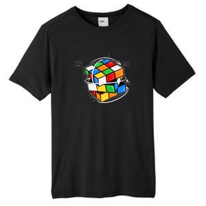 Rubik Cube Mathematical Equations WCA Cuber Gifts Tall Fusion ChromaSoft Performance T-Shirt