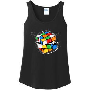 Rubik Cube Mathematical Equations WCA Cuber Gifts Ladies Essential Tank