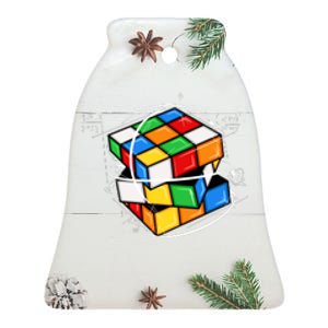 Rubik Cube Mathematical Equations WCA Cuber Gifts Ceramic Bell Ornament