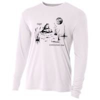 Rage Consumes Me Frog Funny Cooling Performance Long Sleeve Crew