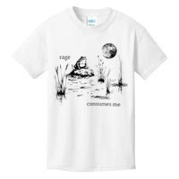 Rage Consumes Me Frog Funny Kids T-Shirt