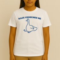 Rage Consumes Me Silly Goose – Funny Angry Goose Meme T-Shirt