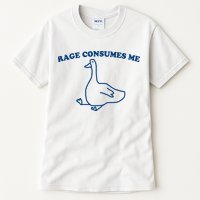 Rage Consumes Me Silly Goose – Funny Angry Goose Meme Tall T-Shirt