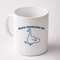 Rage Consumes Me Silly Goose – Funny Angry Goose Meme Mug