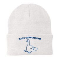 Rage Consumes Me Silly Goose – Funny Angry Goose Meme Beanie