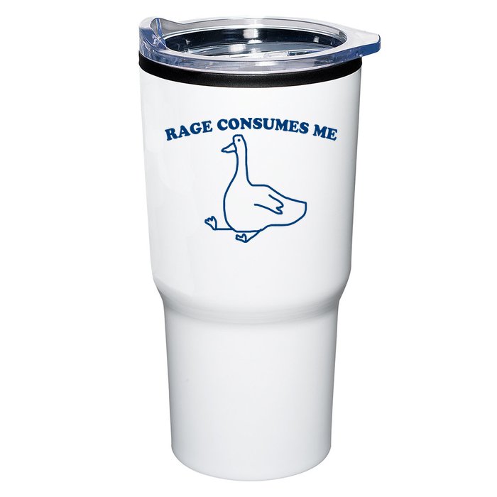 Rage Consumes Me Silly Goose – Funny Angry Goose Meme Tumbler