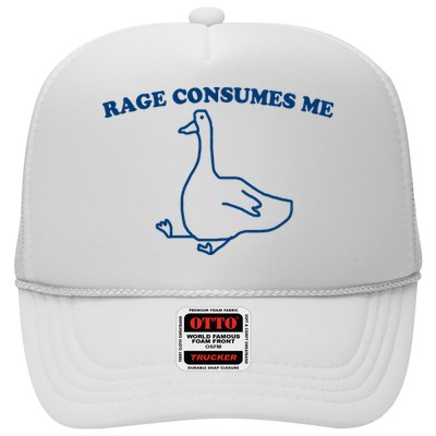 Rage Consumes Me Silly Goose – Funny Angry Goose Meme Hat