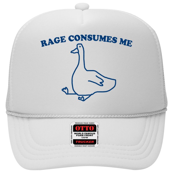 Rage Consumes Me Silly Goose – Funny Angry Goose Meme Hat