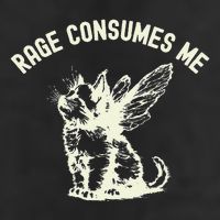 Rage Consumes Me Cat Flower Cute Kitty Cat Meme Adult Drive Performance Visor