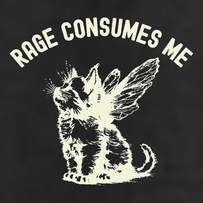 Rage Consumes Me Cat Flower Cute Kitty Cat Meme Adult Drive Performance Visor