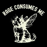 Rage Consumes Me Cat Flower Cute Kitty Cat Meme Drawstring Bag