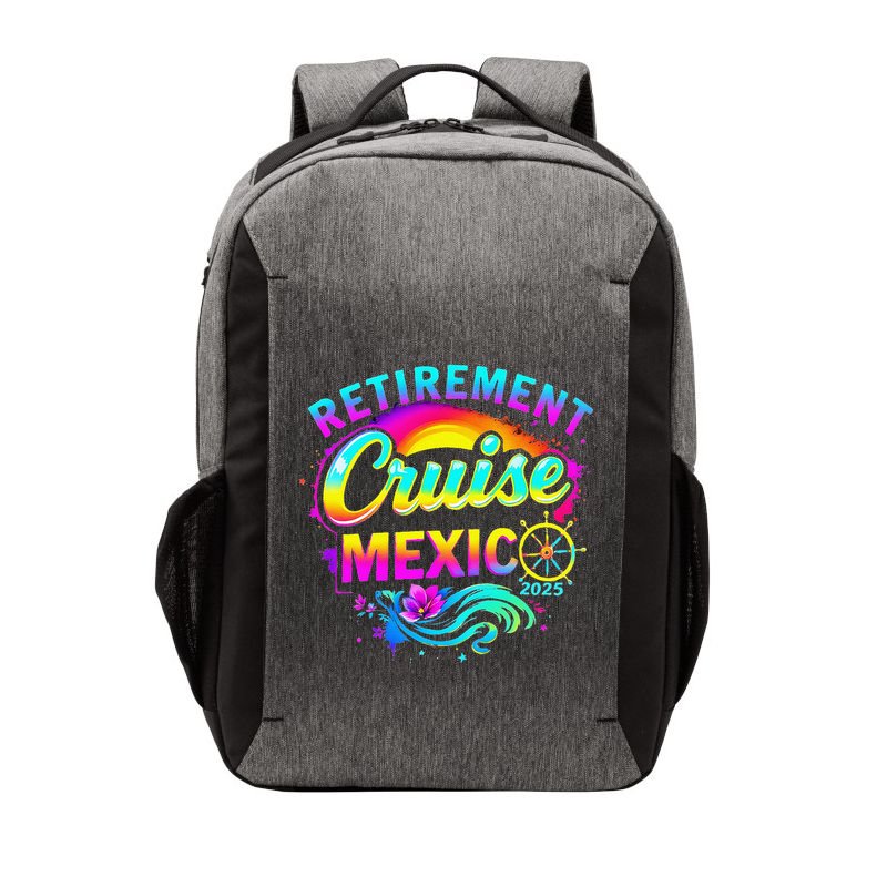 Retirement Cruise Mexico 2025 Vacation Souvenir .Png Vector Backpack