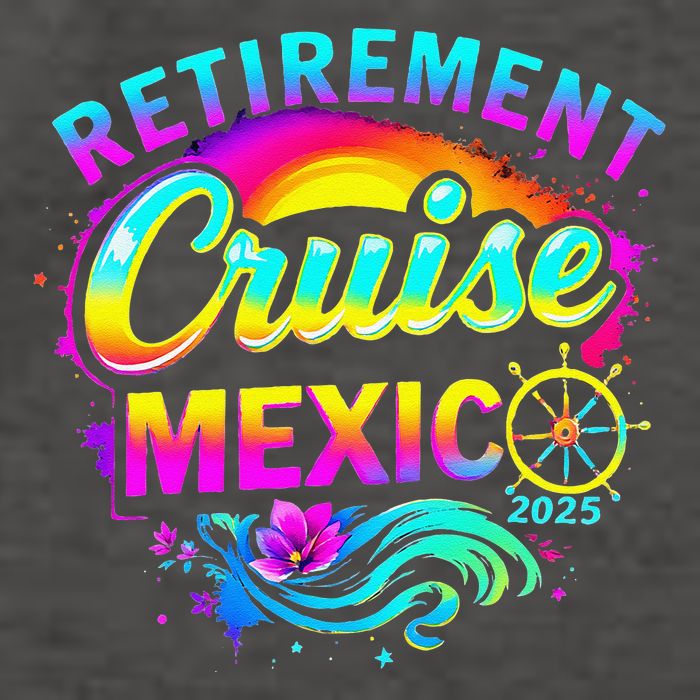 Retirement Cruise Mexico 2025 Vacation Souvenir .Png Vector Backpack