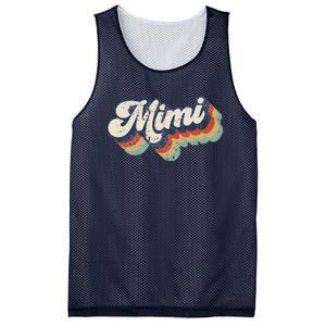 Retro Cute Mimi For Grandma Best Mimi Ever Mother's Day Mesh Reversible Basketball Jersey Tank