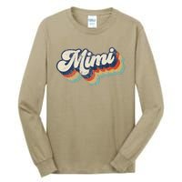 Retro Cute Mimi For Grandma Best Mimi Ever Mother's Day Tall Long Sleeve T-Shirt