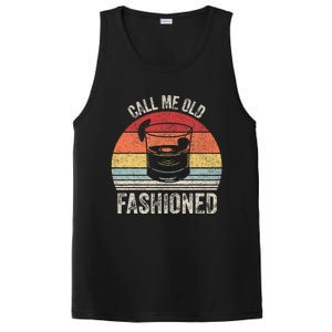 Retro Call Me Old Fashioned Whiskey Wisconsin PosiCharge Competitor Tank