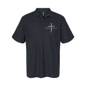 Redeemed Cross Nails Christian Apparel Christian Softstyle Adult Sport Polo