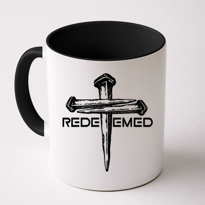 Redeemed Crucifixion Nails Mug