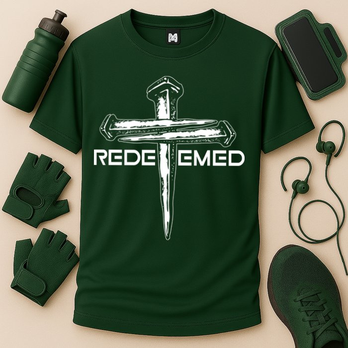 Redeemed Crucifixion Nails Performance Shirt