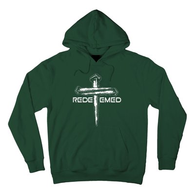 Redeemed Crucifixion Nails Hoodie