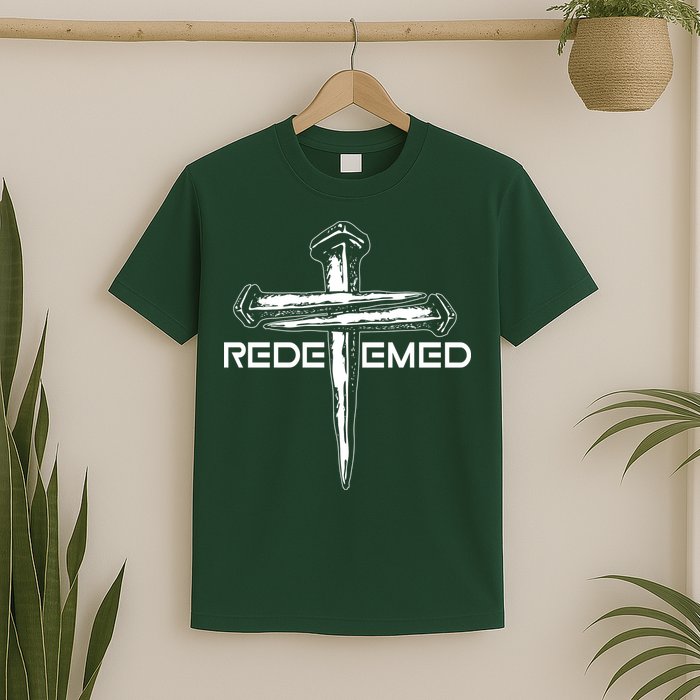 Redeemed Crucifixion Nails T-Shirt