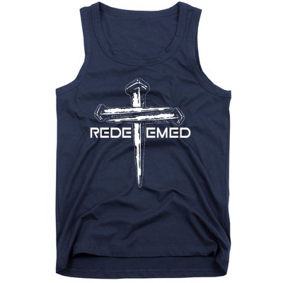 Redeemed Crucifixion Nails Tank Top