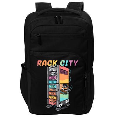 Rack City Network Server Rack Network Engineer Homelab Impact Tech Backpack