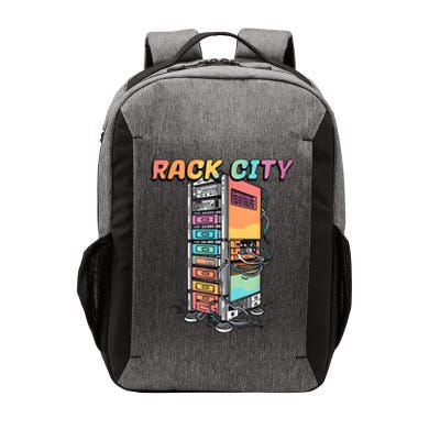 Rack City Network Server Rack Network Engineer Homelab Vector Backpack