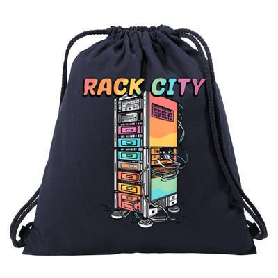 Rack City Network Server Rack Network Engineer Homelab Drawstring Bag