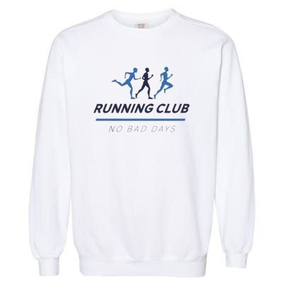 Running Club No Bad Guys Garment-Dyed Sweatshirt