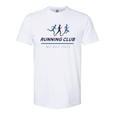 Running Club No Bad Guys Softstyle CVC T-Shirt