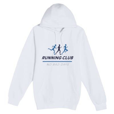 Running Club No Bad Guys Premium Pullover Hoodie