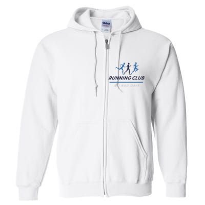 Running Club No Bad Guys Full Zip Hoodie