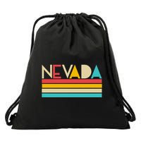 Retro Colors Nevada Drawstring Bag
