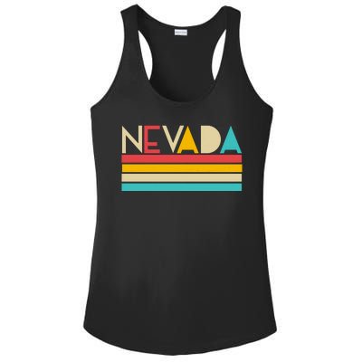 Retro Colors Nevada Ladies PosiCharge Competitor Racerback Tank