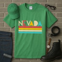 Retro Colors Nevada Tall T-Shirt