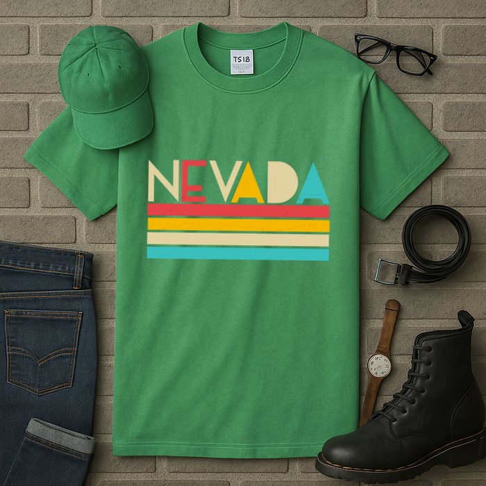 Retro Colors Nevada Tall T-Shirt