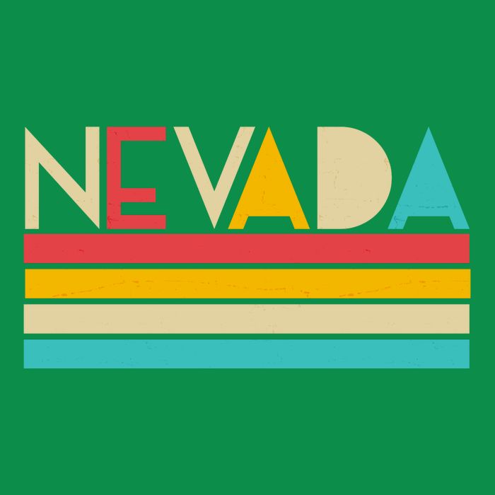 Retro Colors Nevada Tall T-Shirt