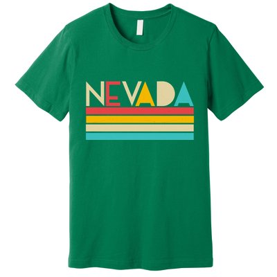 Retro Colors Nevada Premium T-Shirt