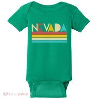 Retro Colors Nevada Baby Bodysuit