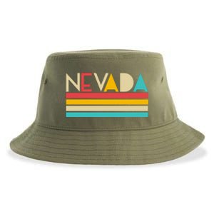 Retro Colors Nevada Sustainable Bucket Hat